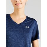 Under Armour - Tech V-neck Twist T-shirt - Blauw - UA Tech™-materiaal