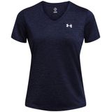 Under Armour - Tech V-neck Twist T-shirt - Blauw - UA Tech™-materiaal