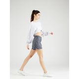 Under Armour - UA W's Ch. Gebreide Shorts - Castlerock - Wit