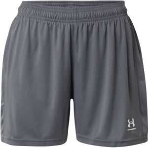 Under Armour - UA W's Ch. Gebreide Shorts - Castlerock - Wit