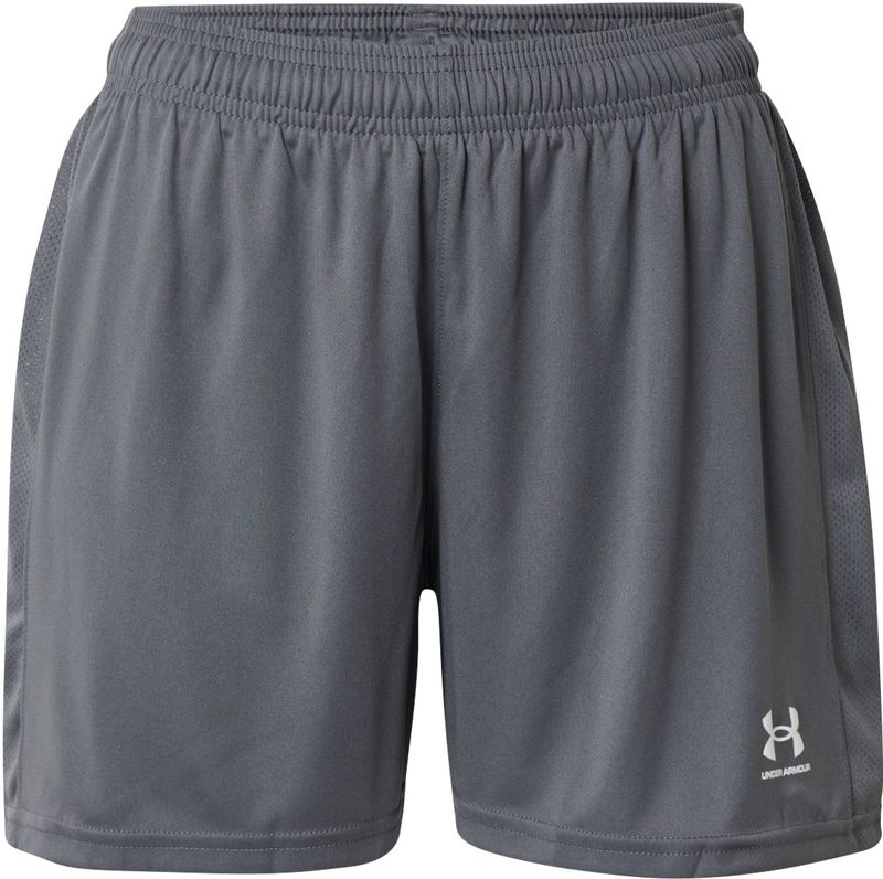 Under Armour - UA W's Ch. Gebreide Shorts - Castlerock - Wit