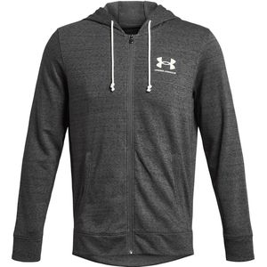 Under Armour - Rival Terry - Hoodie - Grijs - Lichtgewicht Badstof