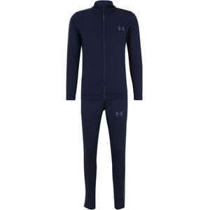 Under Armour - Knit Trainingspak Full-Zip - Donkerblauw Grijs - Trainingspak