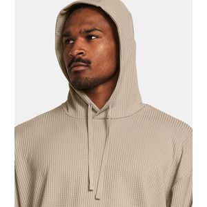 Under Armour Rival Waffle Hoodie Beige / Regular Man