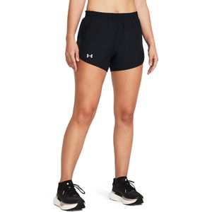 Under Armour UA Fly By 3'' Shorts Dames Sportbroek - Zwart