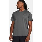 Under Armour - UA Launch Tee - T-shirt - Zwart - Polyester