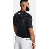 Under Armour Heatgear Printed compressieshirt heren zwart