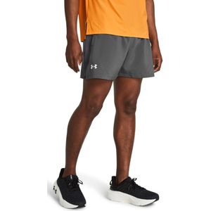 Under Armour - Launch 6.3 Short - Sportbroek - Zwart - Lichtgewicht - Ademend