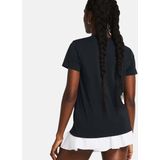 Under Armour Rival Core Short Sleeve sportshirt dames zwart