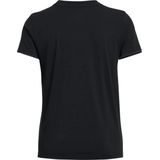 Under Armour Rival Core Short Sleeve sportshirt dames zwart