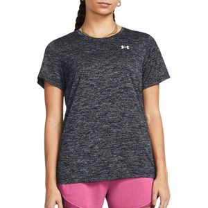 Under Armour - Tech SSC Twist - T-shirt - Zwart - 100% Polyester