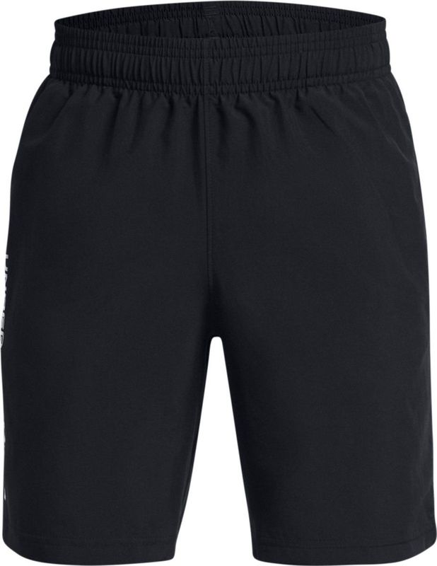 Under Armour - Woven Wordmark - Trainingsshort - Zwart - Polyester