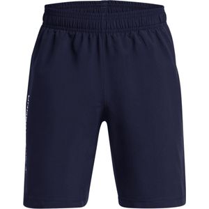 Under Armour UA Tech Woven Wordmark Short Jongens Sportbroek - Navy