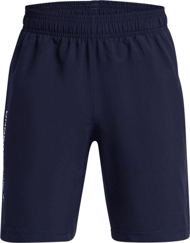 Under Armour UA Tech Woven Wordmark Short Jongens Sportbroek - Navy
