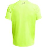 Under Armour - Tech - Heren T-shirt - Geel - Poly Jersey