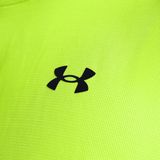 Under Armour - Tech - Heren T-shirt - Geel - Poly Jersey