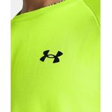 Under Armour - Tech - Heren T-shirt - Geel - Poly Jersey