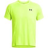 Under Armour - Tech - Heren T-shirt - Geel - Poly Jersey