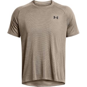 Under Armour - Tech Textured - T-shirt - Zwart - UA Tech™ Stof