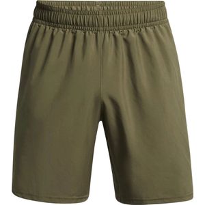 Under Armour Tech Woven Wordmarks Sportshort Heren Donkergroen