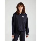 Under Armour - Hoodie Rival - Zwart - Katoen/Polyester - Sportief