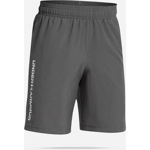 Under Armour Jongens UA Tech Geweven Shorts - Castlerock / Wit