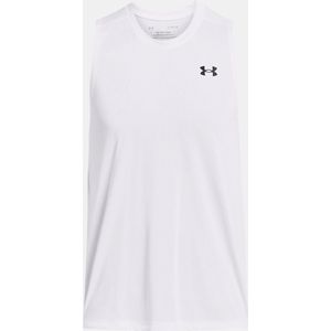 Under Armour UA Tech Tank Heren Sporttop - Wit