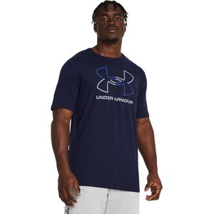 Under Armour UA GL FOUNDATION UPDATE Short Sleeve Heren Sportshirt - Navy