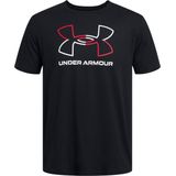 Under Armour - Rival Fleece Big Logo Hd - Hoodie - Zwart - Katoenmix