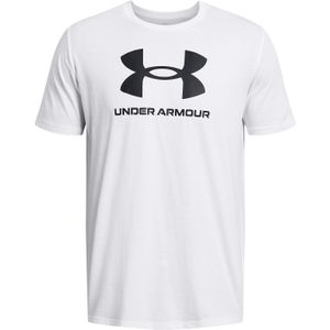 Under Armour T-shirt UA Sportstyle Logo - Kleur Wit