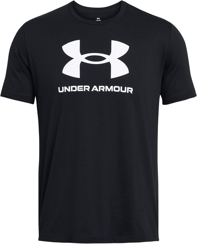 Under Armour, Heren, Tops, Zwart, Maat: S Katoen,