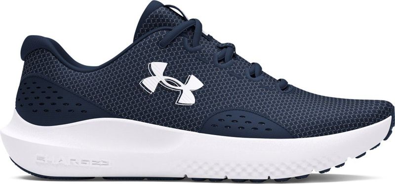 Under Armour UA Charged Surge 4 - Witte Heren Sportschoenen met Demping