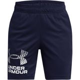 Under Armour UA Tech Logo Shorts Jongens Sportbroek - Blauw