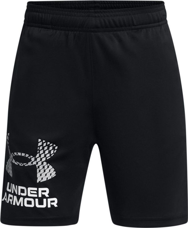 Under Armour UA Tech Logo Shorts Jongens Sportbroek - Zwart