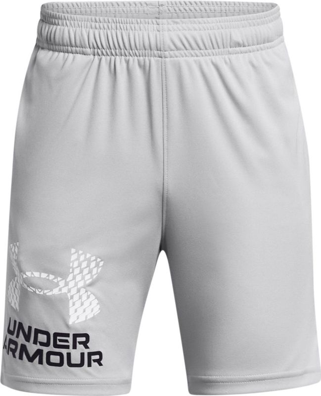 Under Armour UA Tech Logo Shorts Jongens Sportbroek - Grijs
