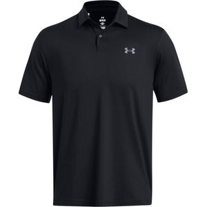 Under Armour Golf Tee To Green Korte Mouw Poloshirt Zwart