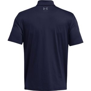 Under Armour Golf Tee To Green Korte Mouw Poloshirt Blauw