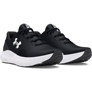 Under Armour UA W Charged Surge 4, Sneakers dames, Black/Anthracite/White, 40.5 EU