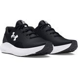 Under Armour - Charged Surge 4 - Hardloopschoenen - Zwart - Ademend Materiaal