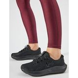 Under Armour Charged Surge 4 - Hardloopschoenen - Zwart - Mesh/Synthetisch - Ademend Bovenwerk