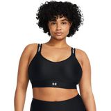 Under Armour - Infinity Mid 2.0 - Sport BH - Zwart - Ademend en Sneldrogend Materiaal