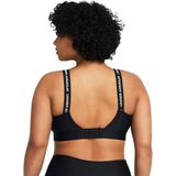 Under Armour - Infinity Mid 2.0 - Sport BH - Zwart - Ademend en Sneldrogend Materiaal
