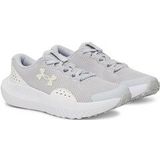 Under Armour - Surge 4 - Hardloopschoenen - Lichtgrijs - Mesh - Synthetisch