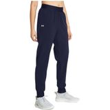 Under Armour - Ua Rival Hi Rise Woven Pant - Joggingbroek - Midnight Navy