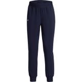 Under Armour - Ua Rival Hi Rise Woven Pant - Joggingbroek - Midnight Navy