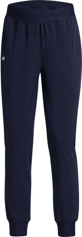 Under Armour - Ua Rival Hi Rise Woven Pant - Joggingbroek - Midnight Navy