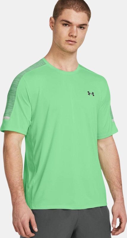 Under Armour - Tech Utility - T-shirt - Groen - Korte Mouwen