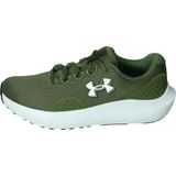 Under Armour Charged Surge hardloopschoenen olijfgroen/wit