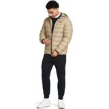 Under Armour - Legend Down Hooded Jacket - Jas - Beige