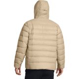 Under Armour - Legend Down Hooded Jacket - Jas - Beige
